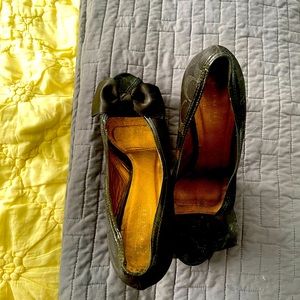 Authentic Coach heels made in Italy